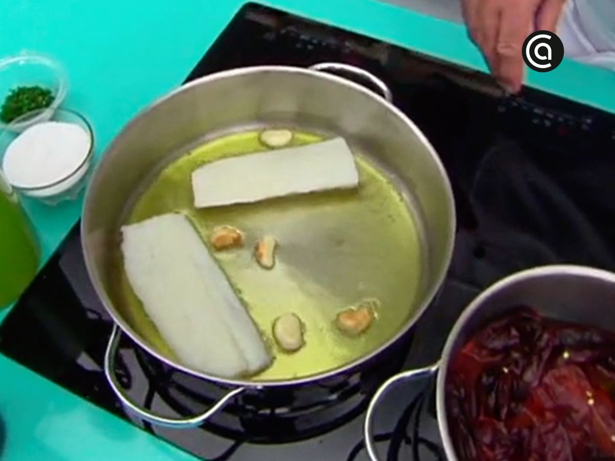 Bacalao a la vizcaína - paso 2