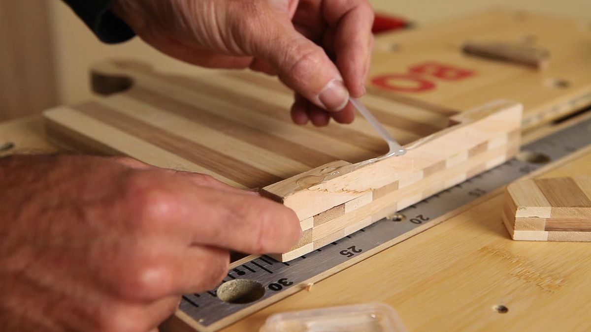Cómo hacer un atril de cocina de madera paso 8