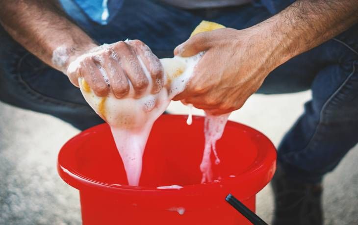agua jabonosa papel pintado