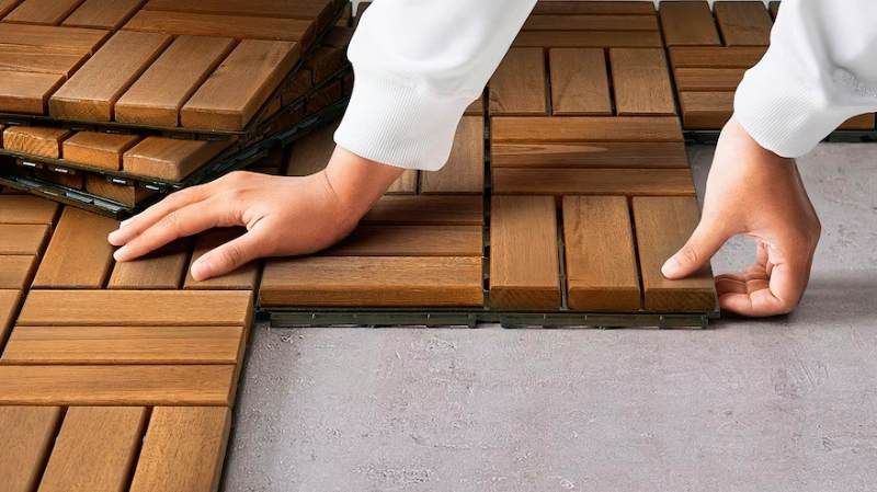 Colocar suelo exterior