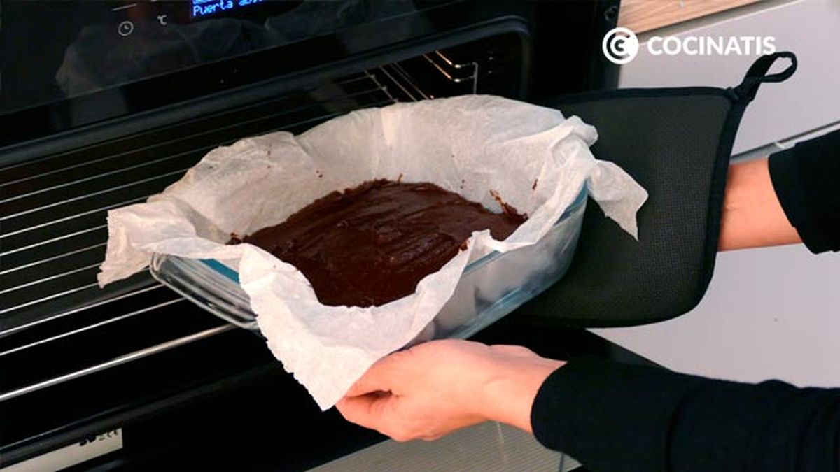 Receta de árbol de Navidad de brownie de chocolate  paso 4