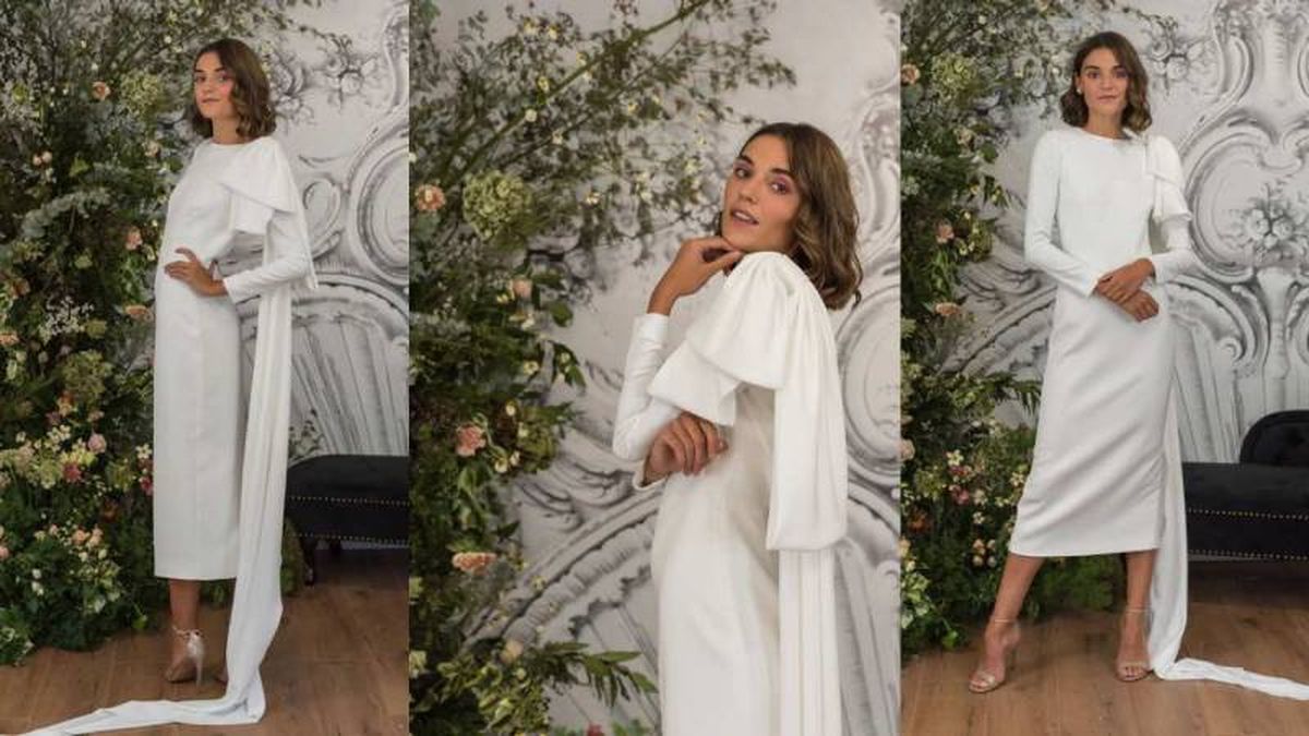 Vestido corto de novia / Fotos: Alicia Rueda