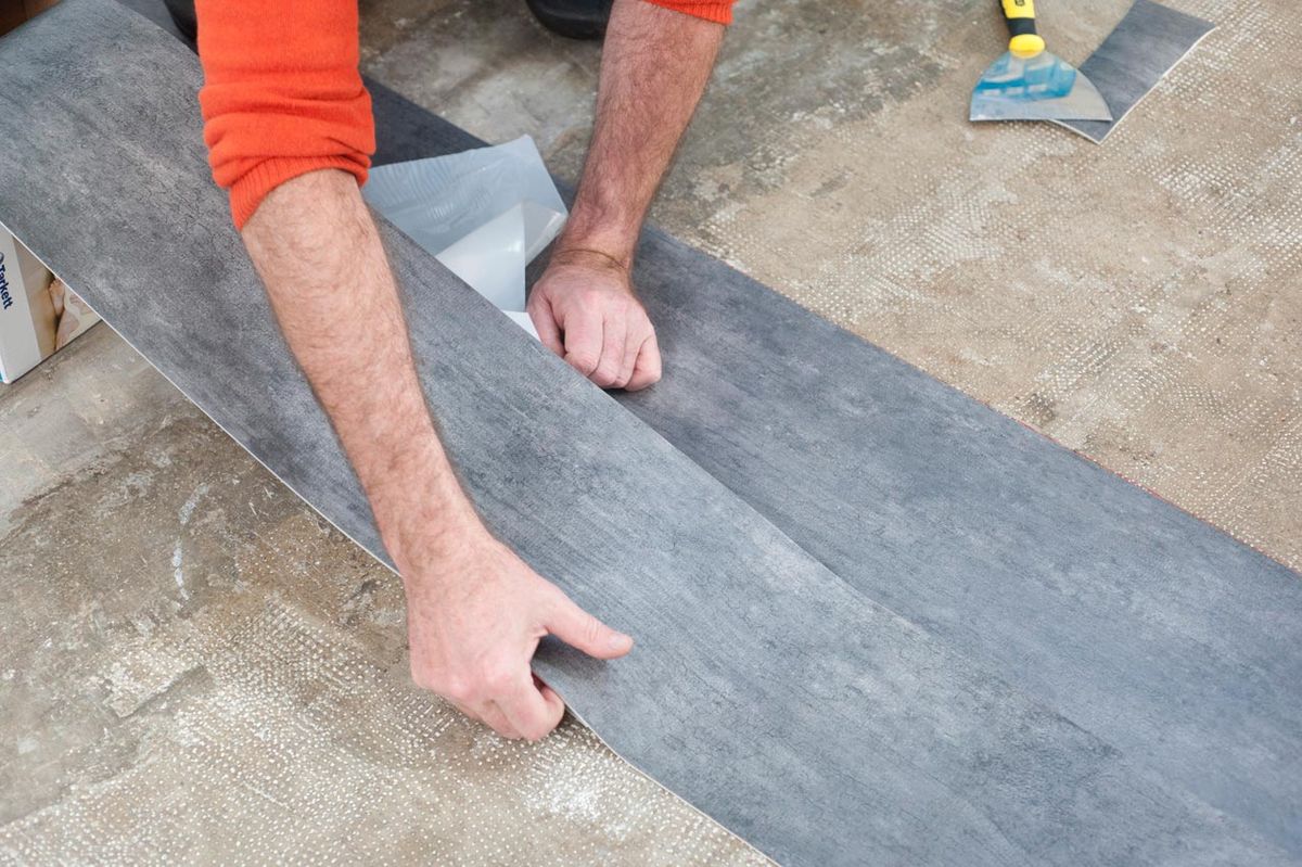 Como colocar suelo vinilico paso 5