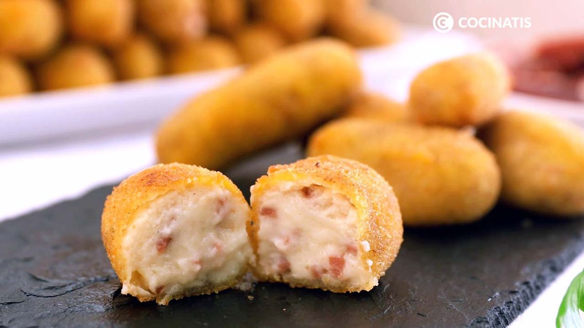 Receta de croquetas caseras de jamón