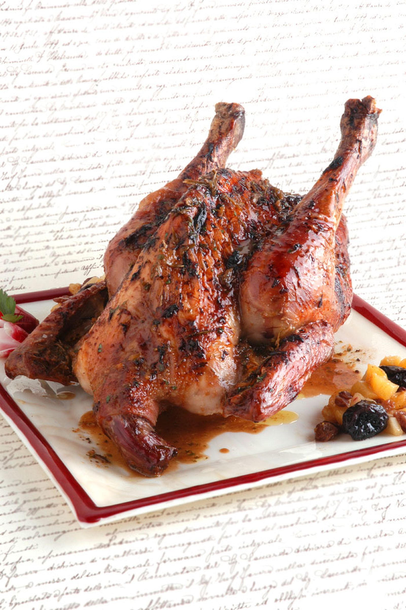 Pollo asado con cítricos