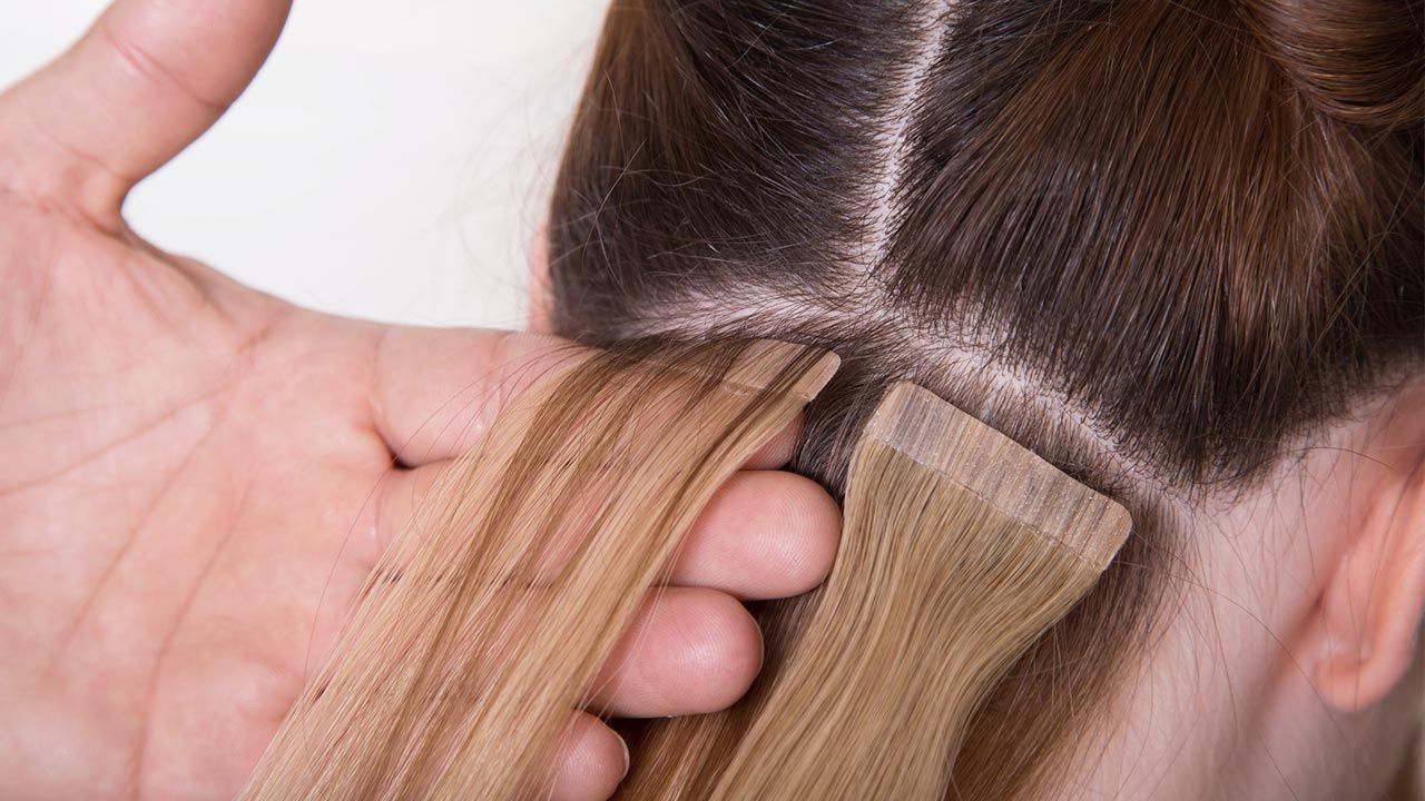 extensiones adhesivos pelo tipos precio colocacion productos