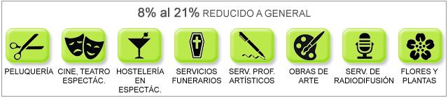 reducido a general