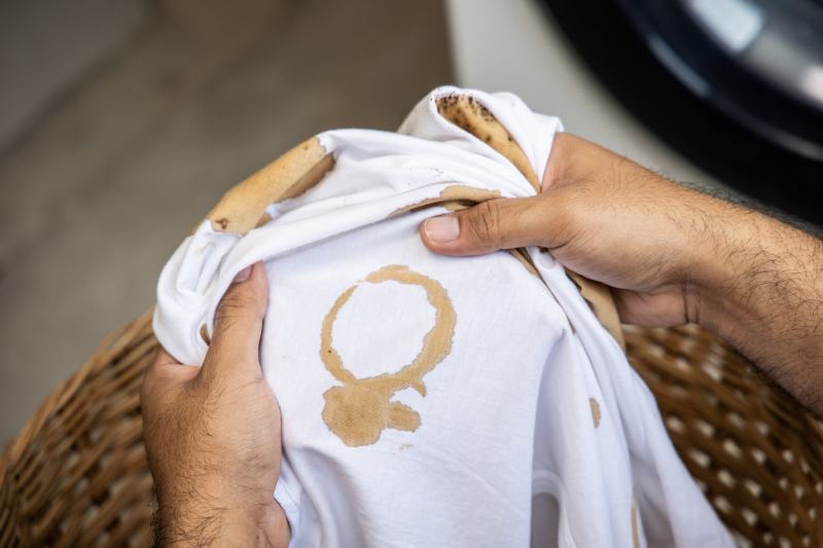 Las manchas de café son orgánicas y deben tratarse como tal