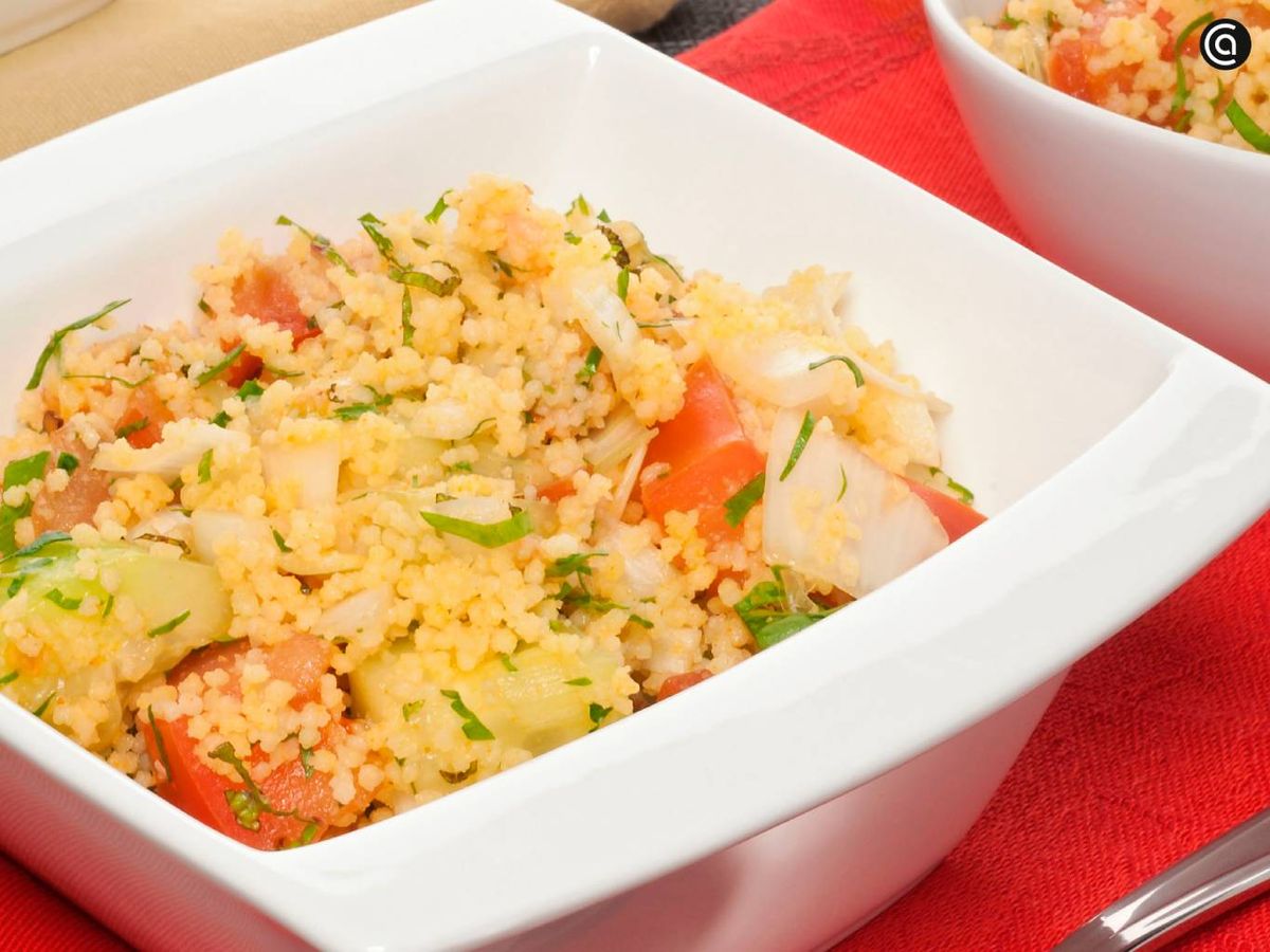 El tabulé es una ensalada fría típica de la cocina árabe