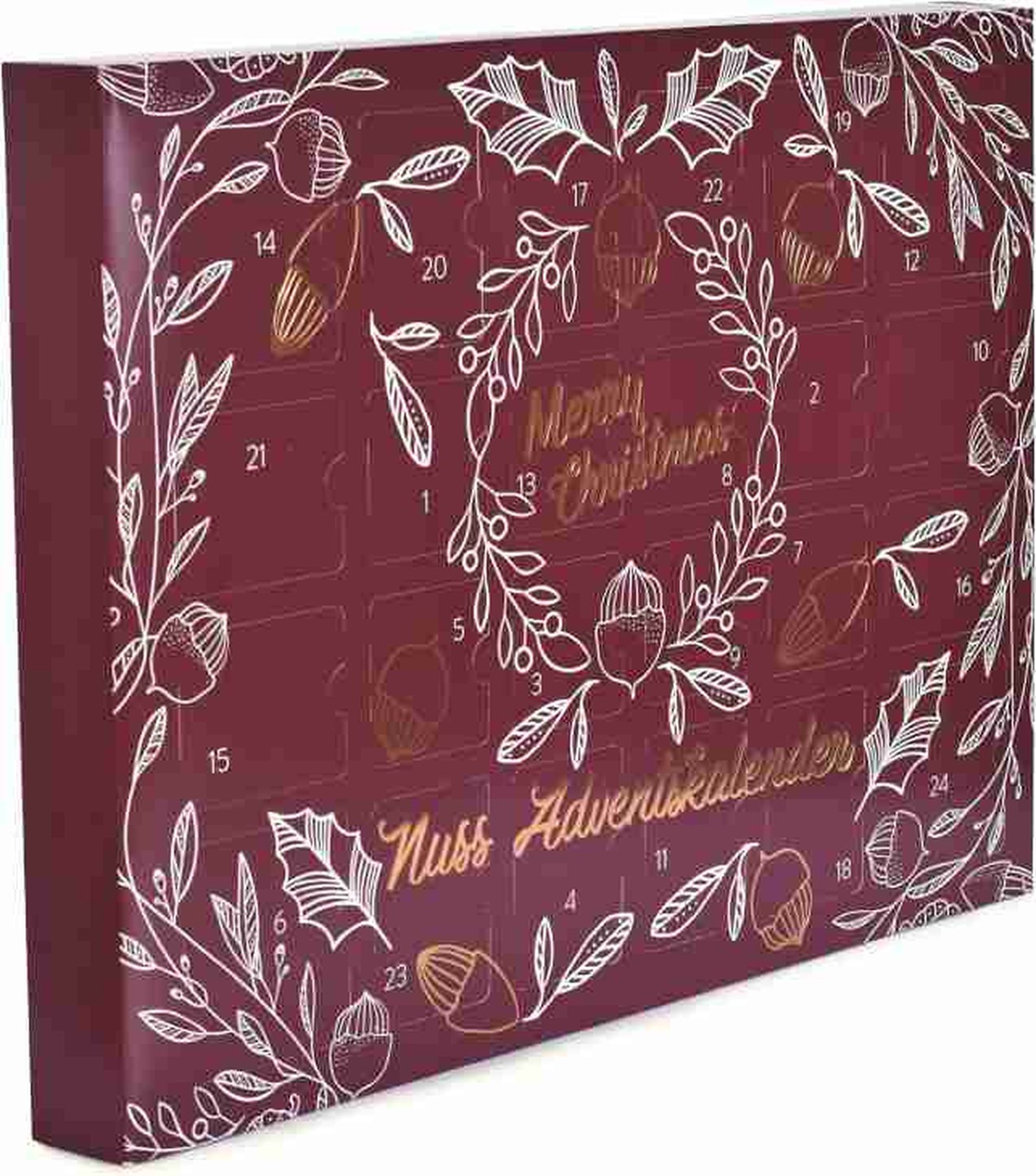 calendario adviento nueces regalos de navidad
