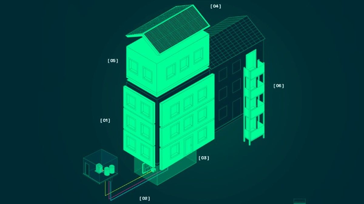 Componentes del sistema de Ecoworks