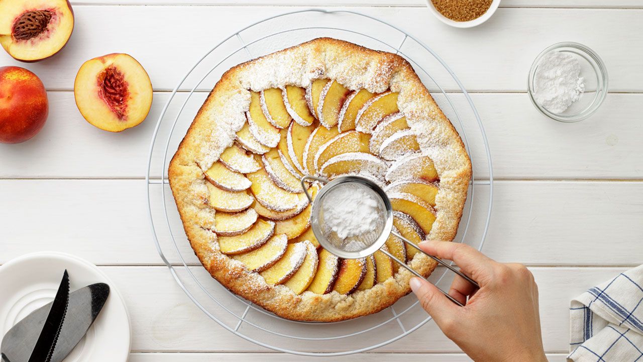 tarta de nectarinas paso 9