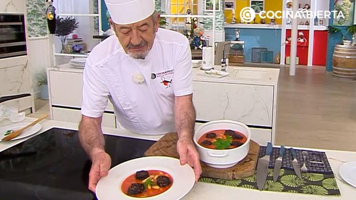 faces con morcilla y chorizo receta karlos arguinano karl67460321 paso6