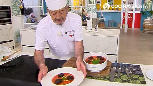 faces con morcilla y chorizo receta karlos arguinano karl67460321 paso6