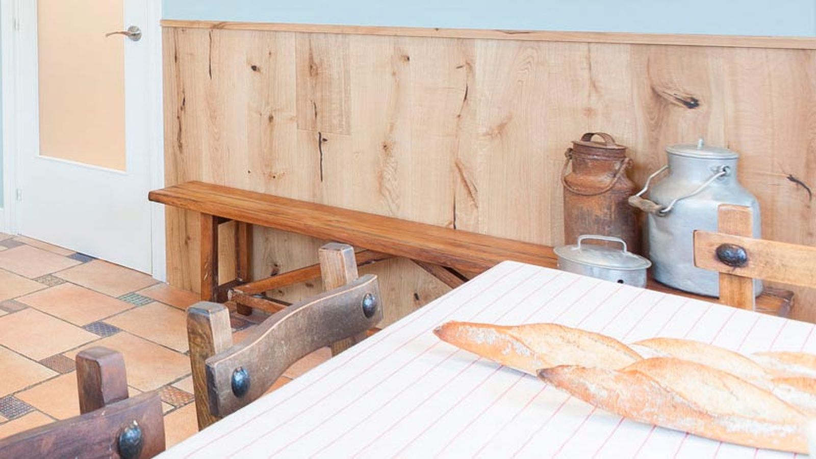 Decogarden 690 decorar pared cocina friso madera roble