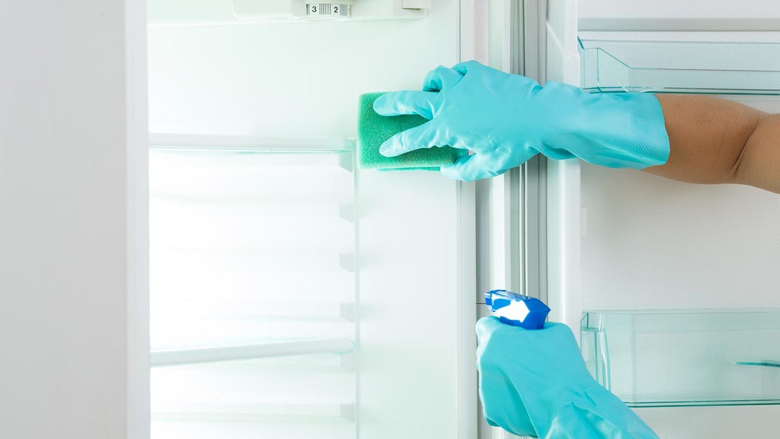 como limpiar las gomas ennegrecidas de la puerta de la nevera