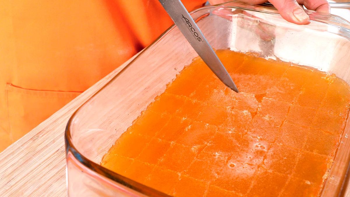 Receta de golosinas de naranja  paso 4