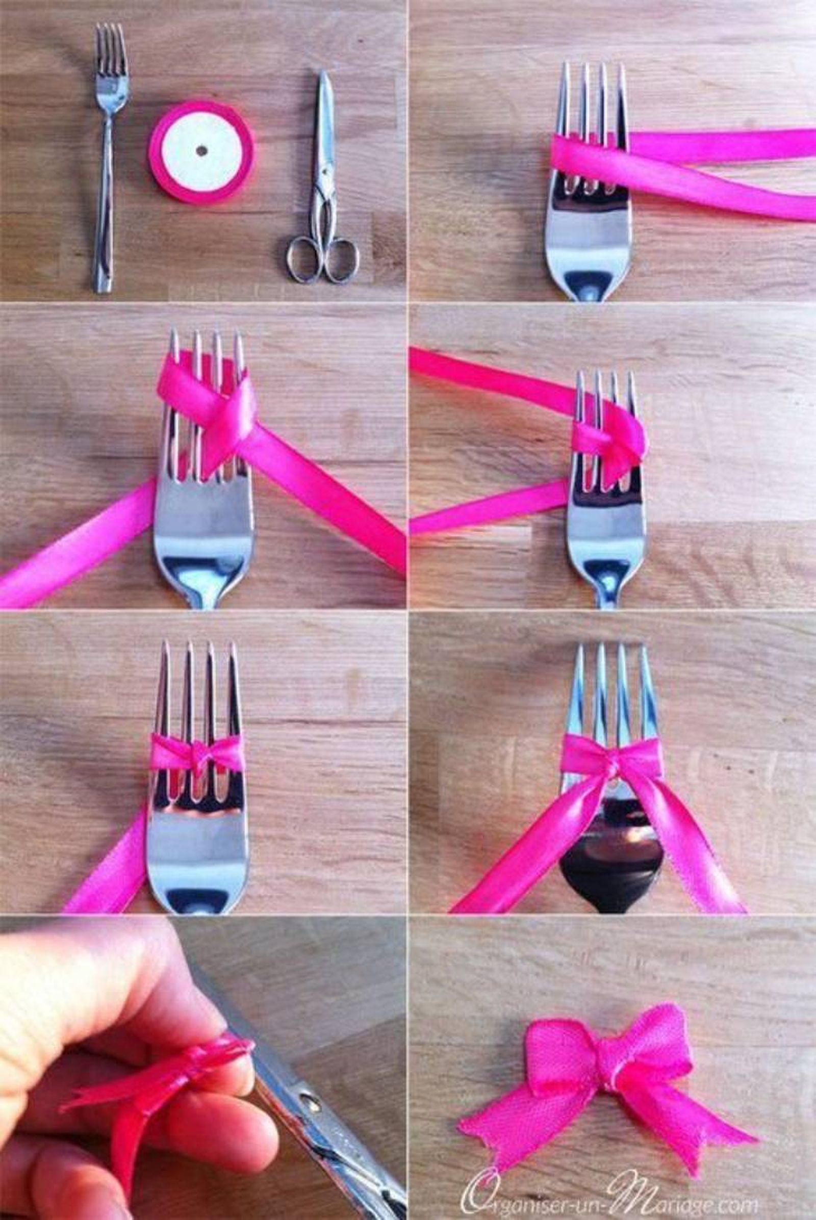 lazo cinta tenedor pinterest  Alice Werni