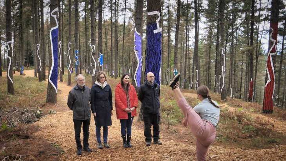 Inauguración del nuevo Bosque de Oma