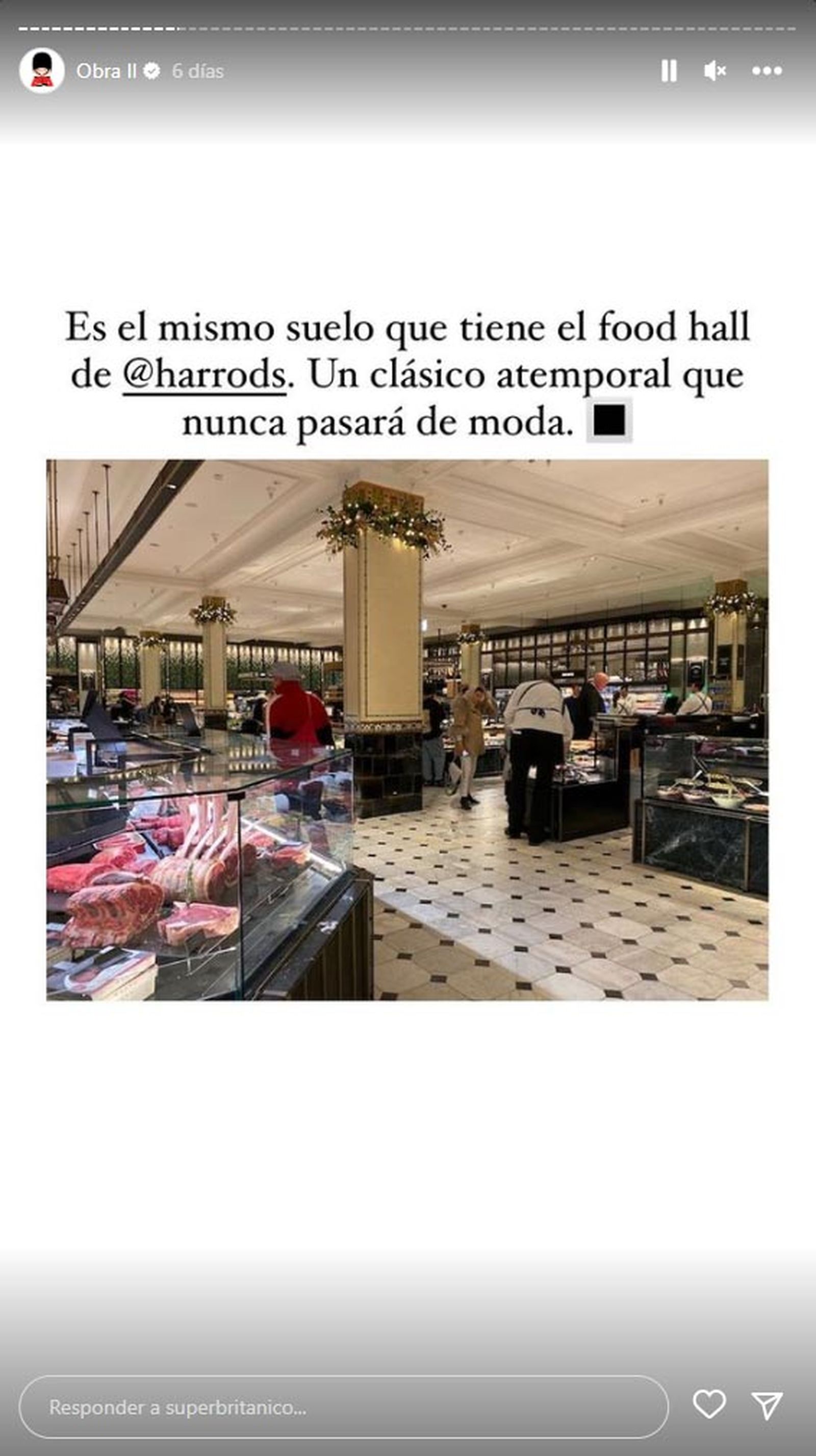 historia harrods superbritanico