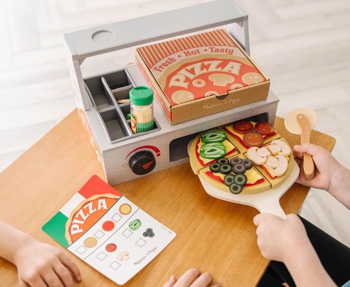 pizza horno juguete nino navidad