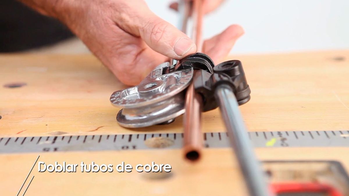 Como doblar tubos de cobre paso a paso paso 5