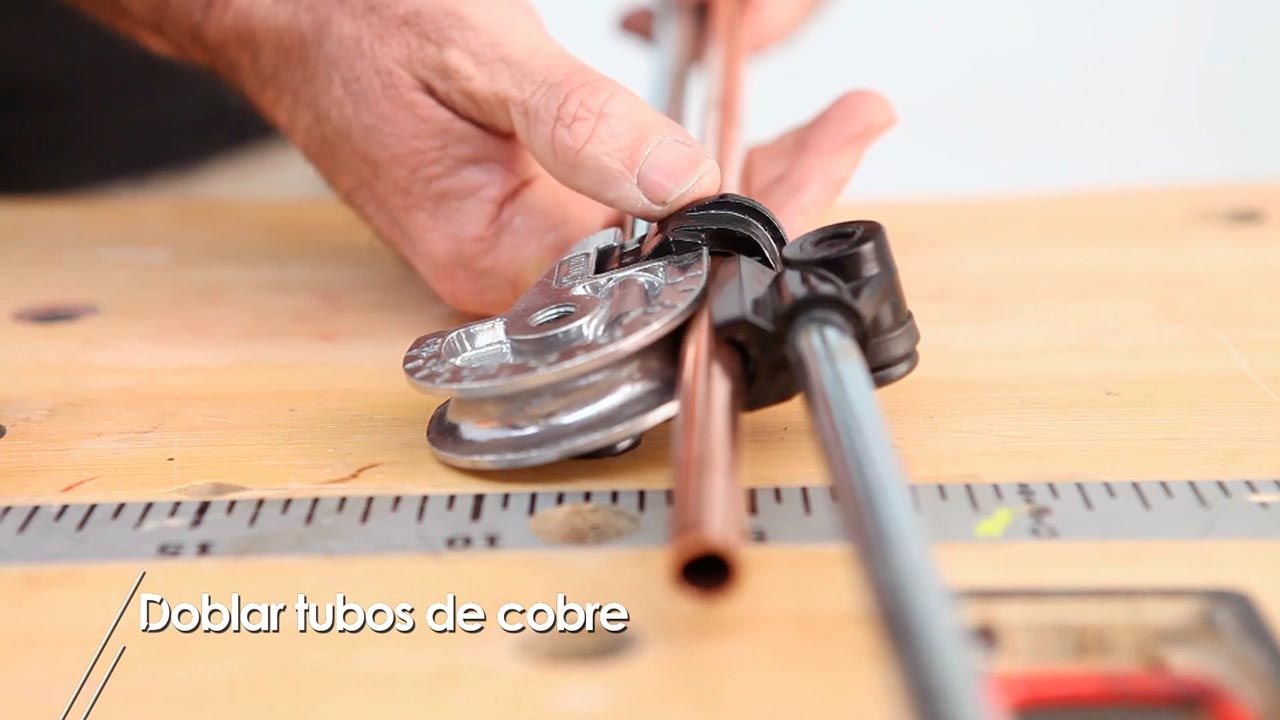 Como doblar tubos de cobre paso a paso paso 5