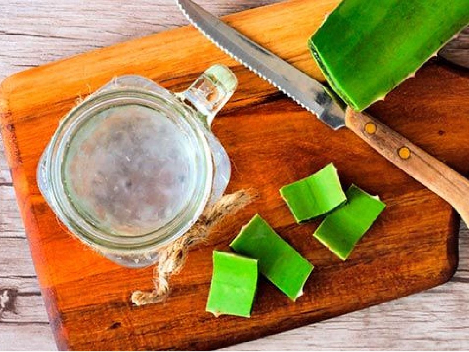El aloe vera es calmante, hidratante y reparador