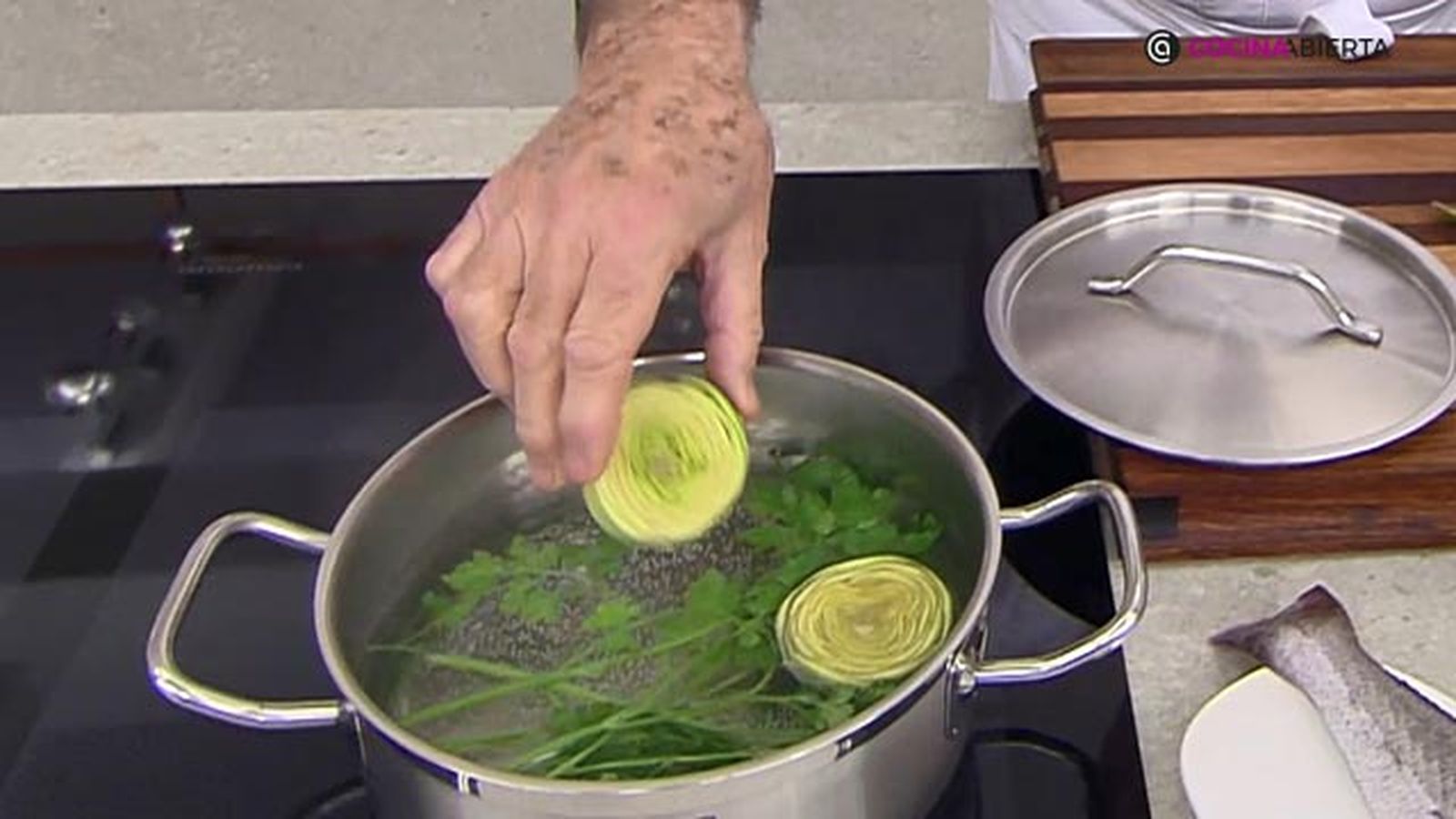 receta pescadilla rebozada menestra verduras ka paso1
