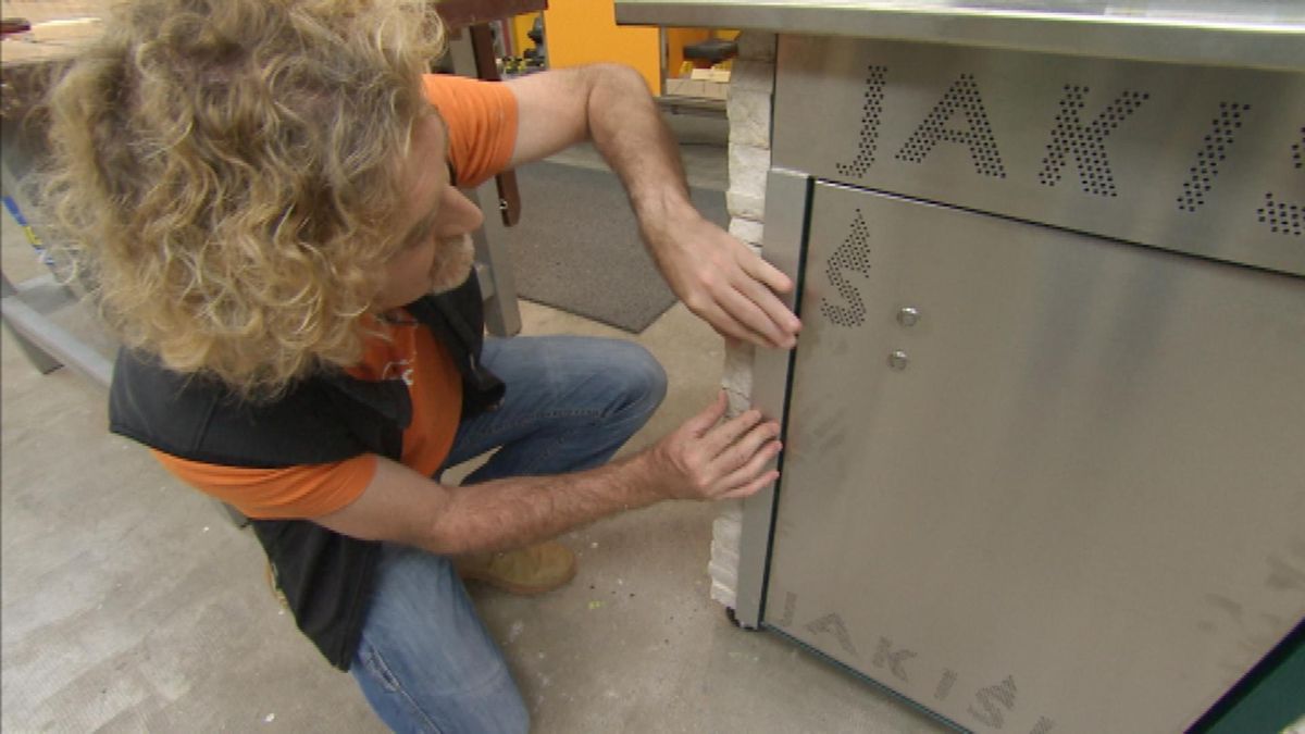 Revestir barbacoa paso 7