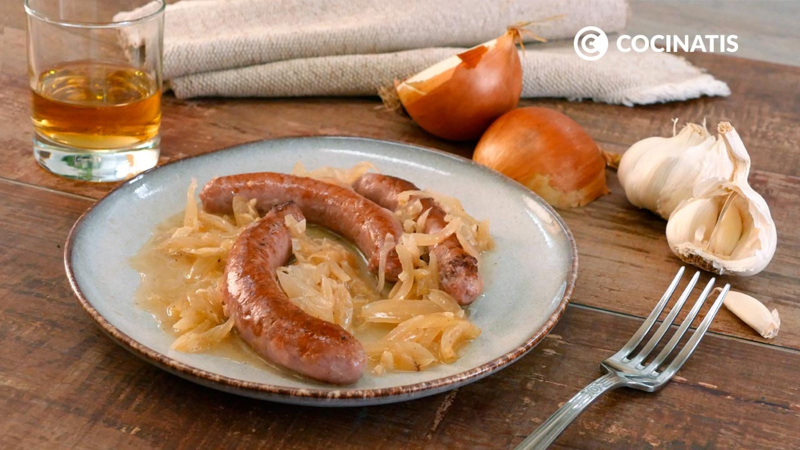 Receta de salchichas al vino blanco