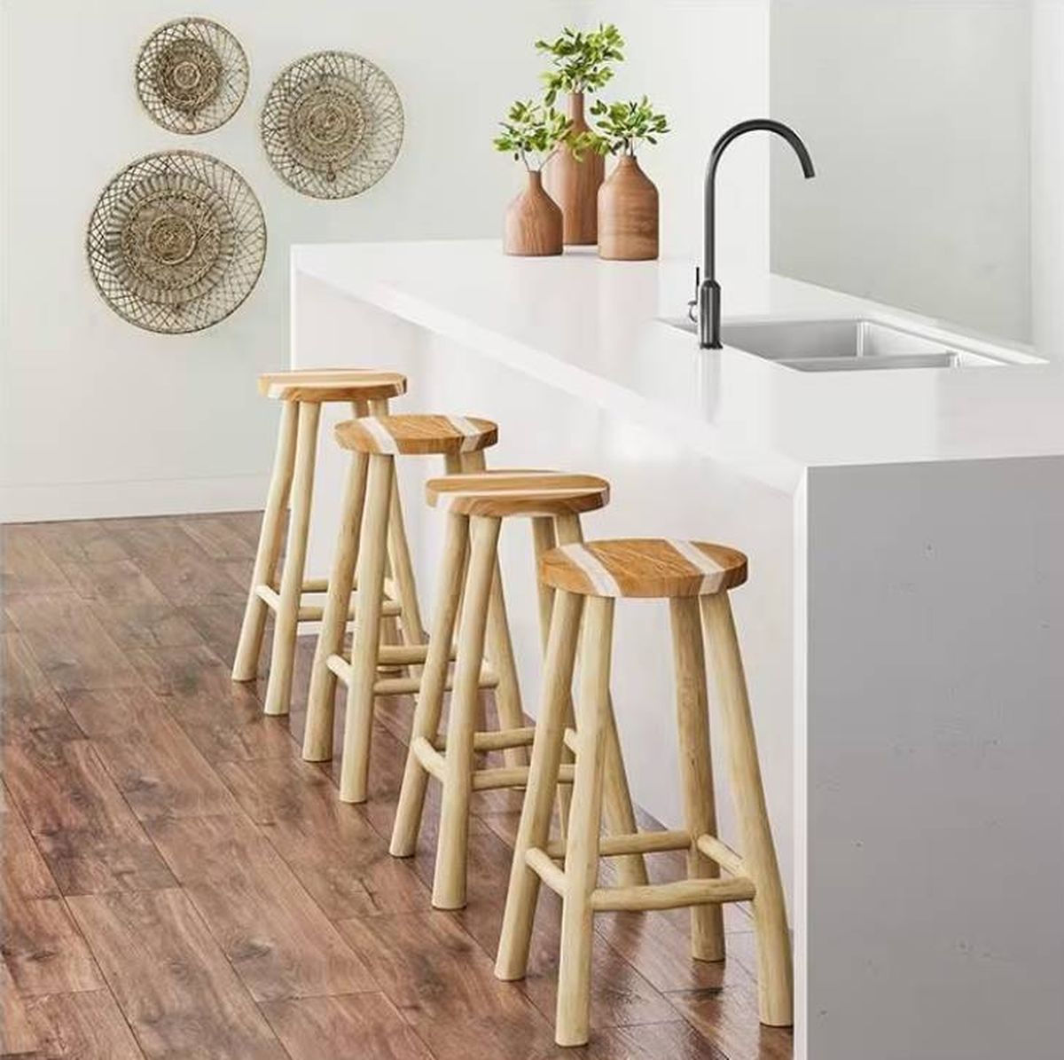 taburete rustico ika maisons du monde