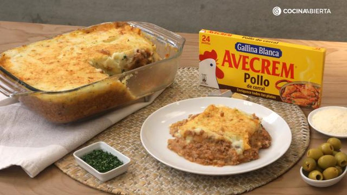 pastel carne tradicional paso 7