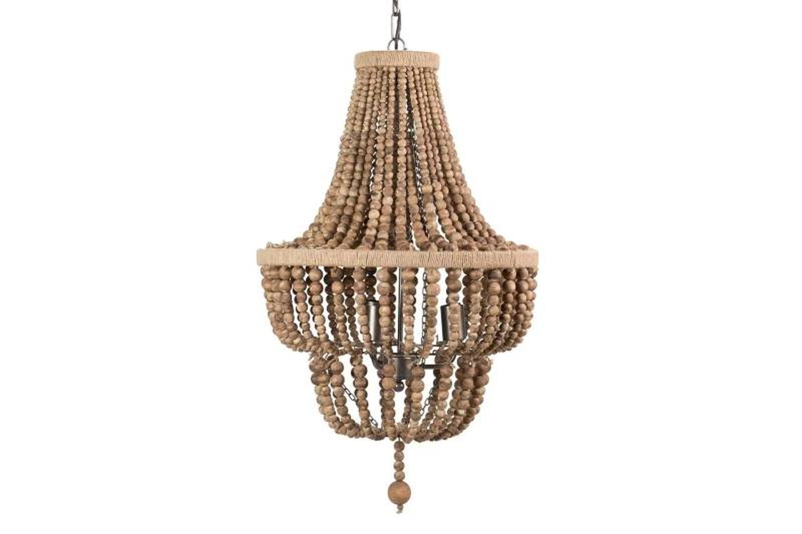 Lámpara de lágrimas de madera Adda Home.