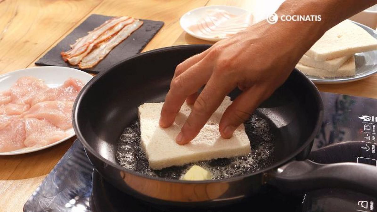 Sándwich Club   Paso 1