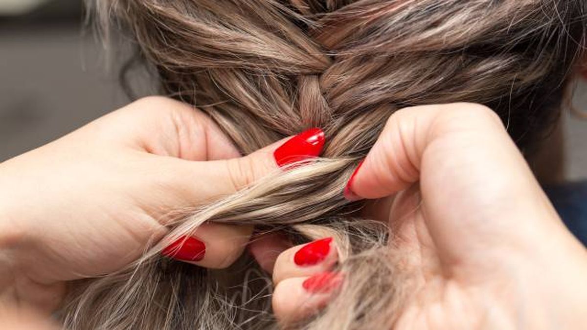 peinados para personas con poco pelo trenza