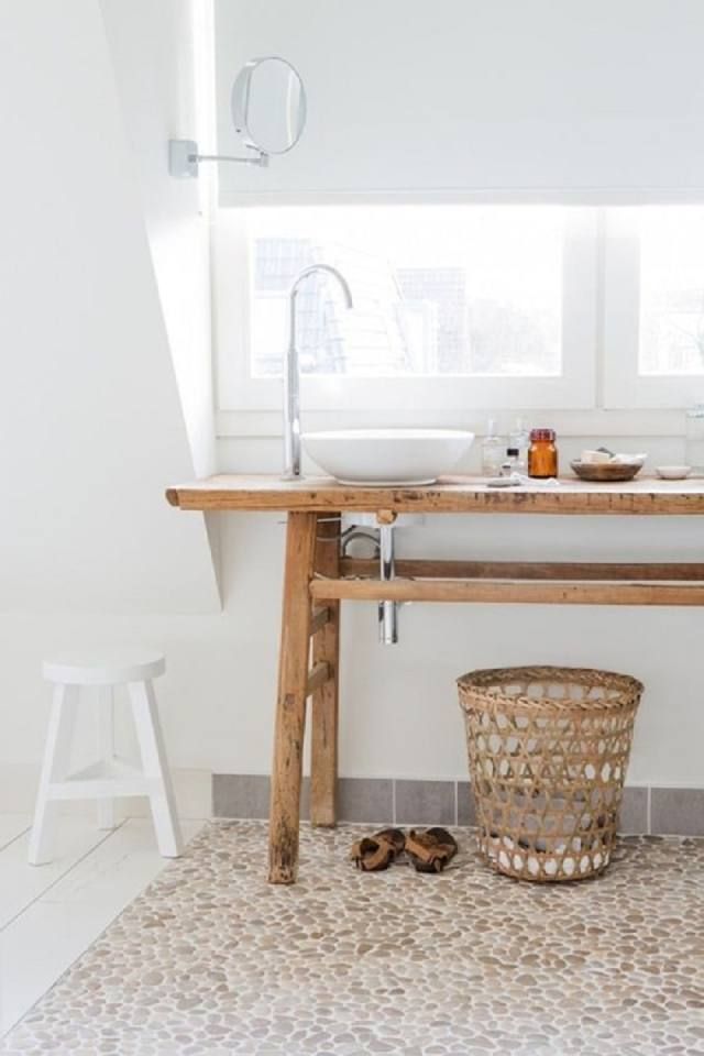 Baños rústicos claves para decorar con este estilo decorativo 7
