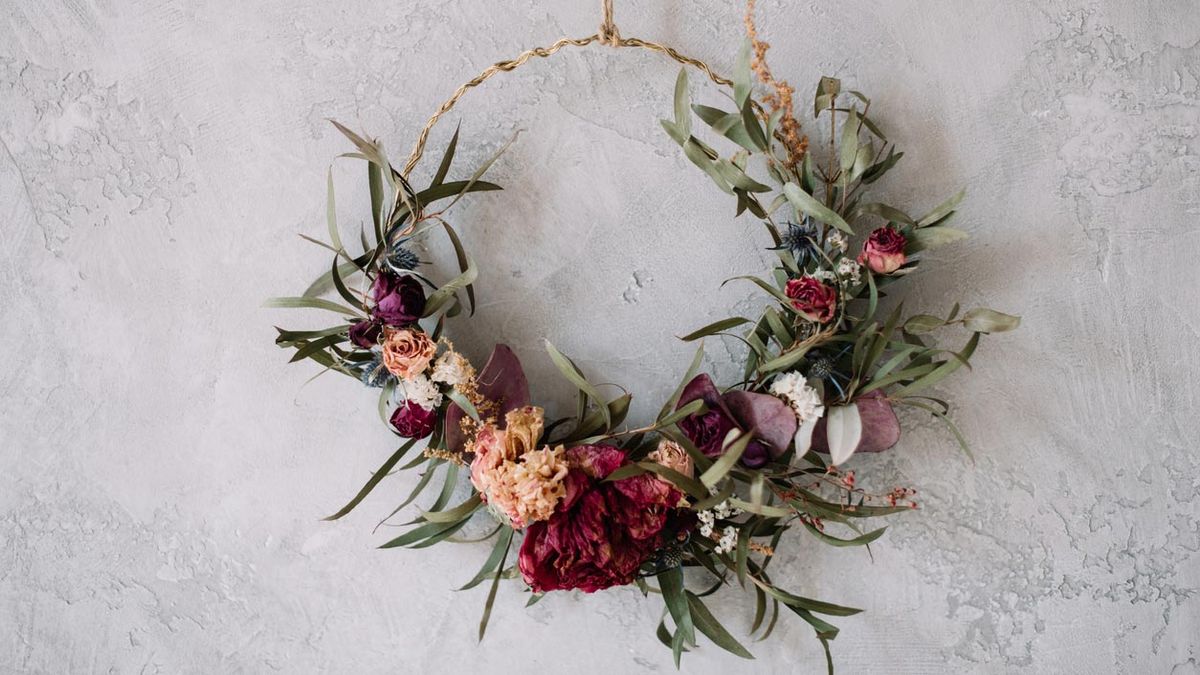 manualidades flores secas bohemias