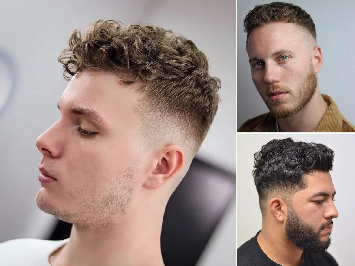 Cortes de pelo para hombres con cabello rizado / Fotos: Pinterest