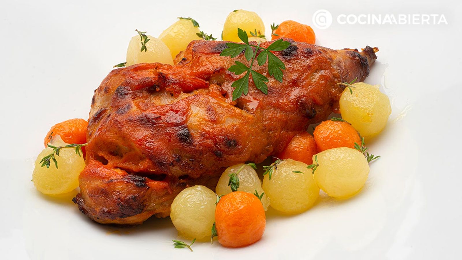 conejo al horno con salsa barbacoa casera karl67670321