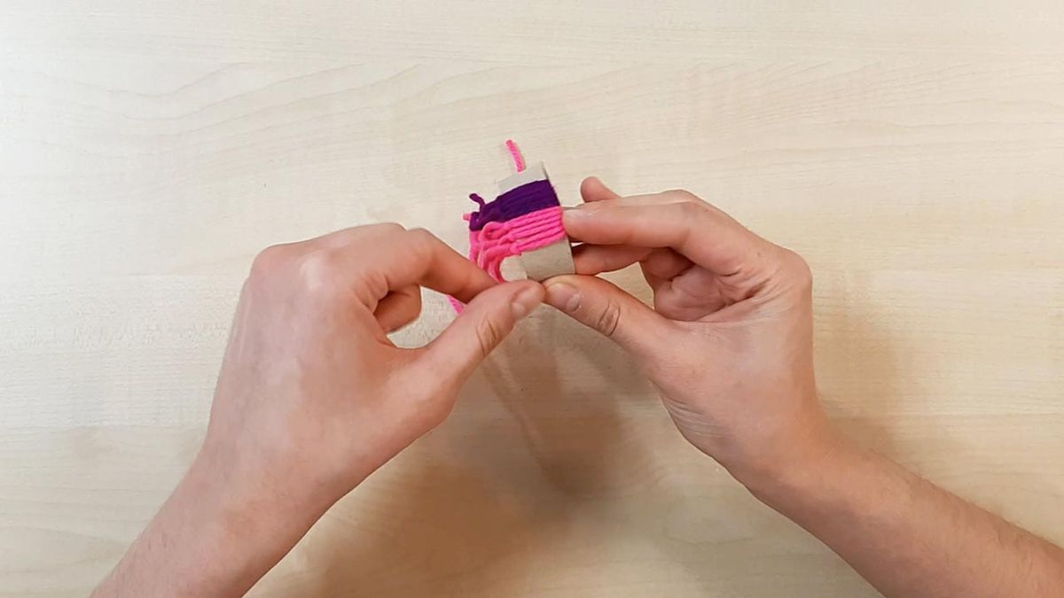 gorritos lana miniatura paso 8