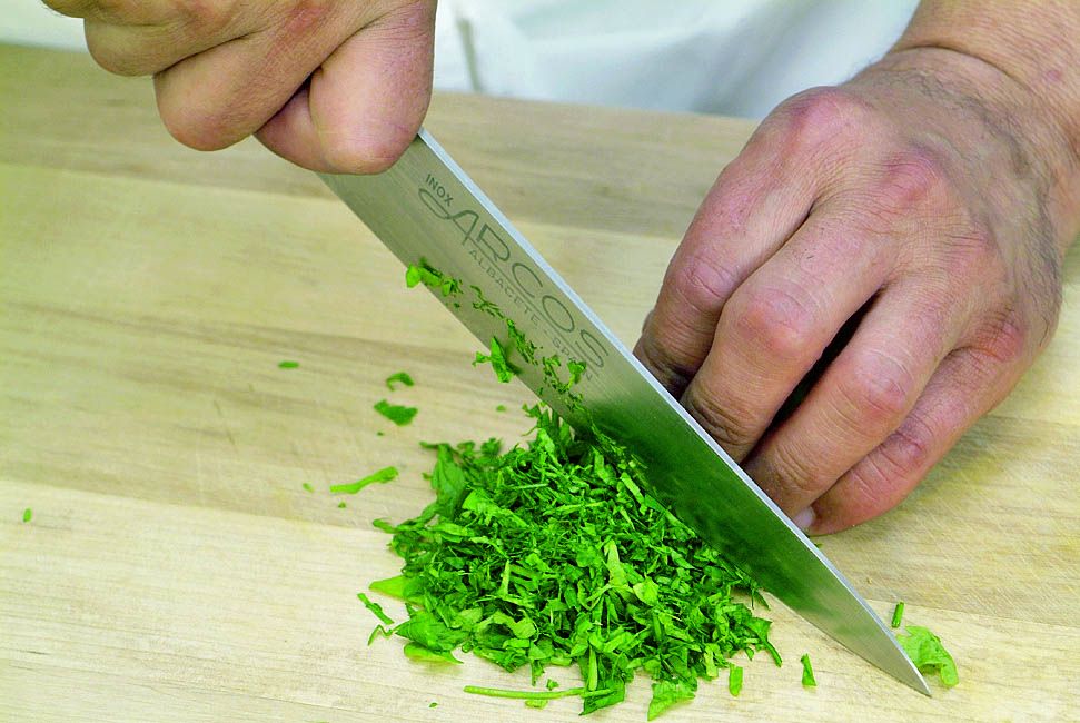 receta picar perejil paso4