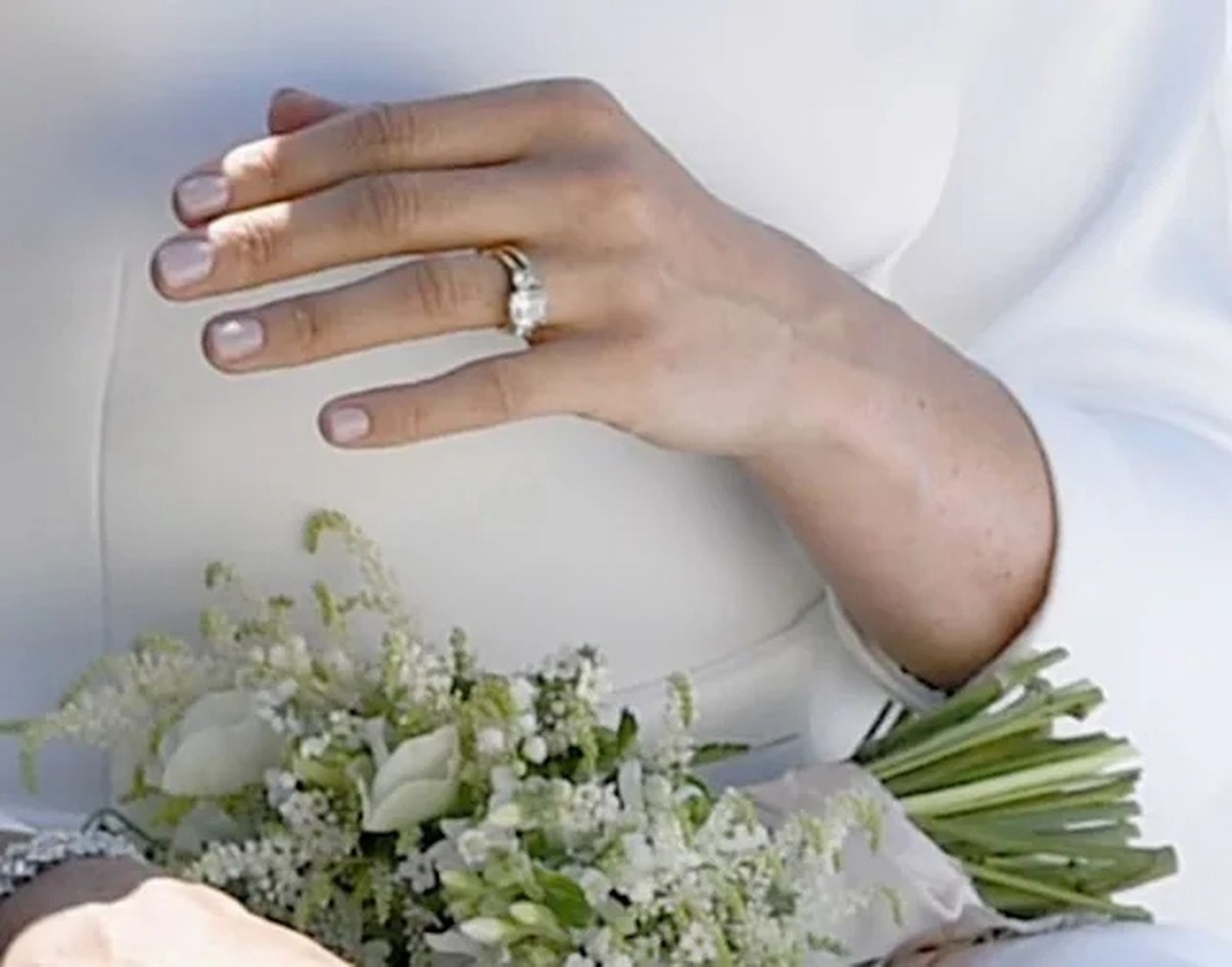 Manicura natural Meghan Markle