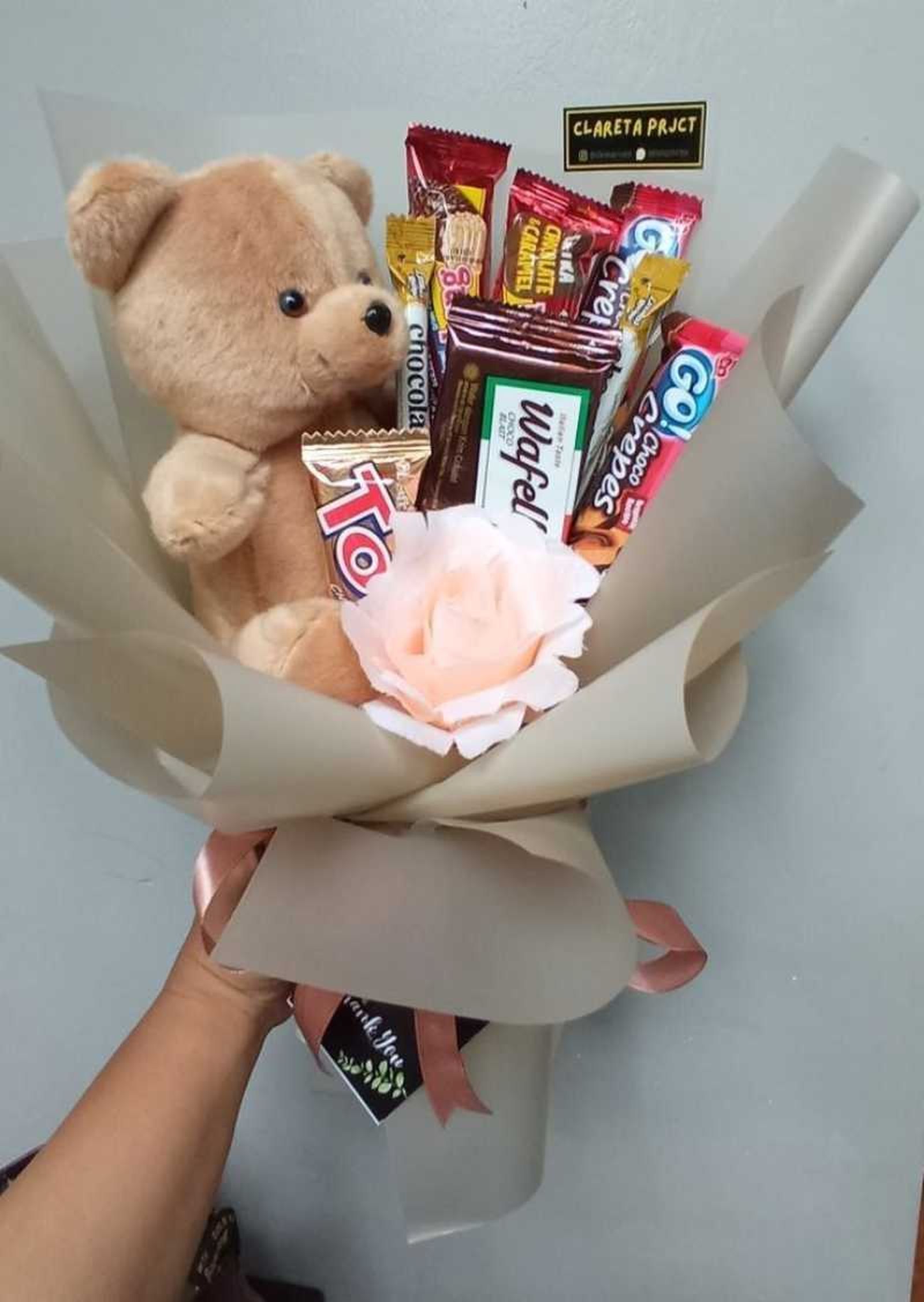 Ramo de dulces para regalar.