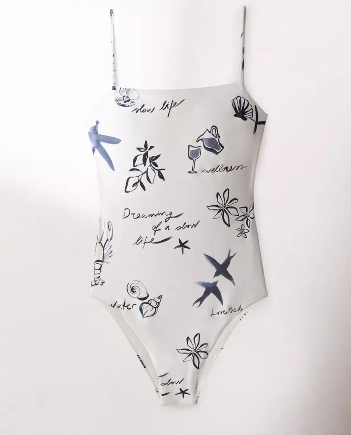 Bañador con el mismo estampado, una alternativa bonita y cómoda.