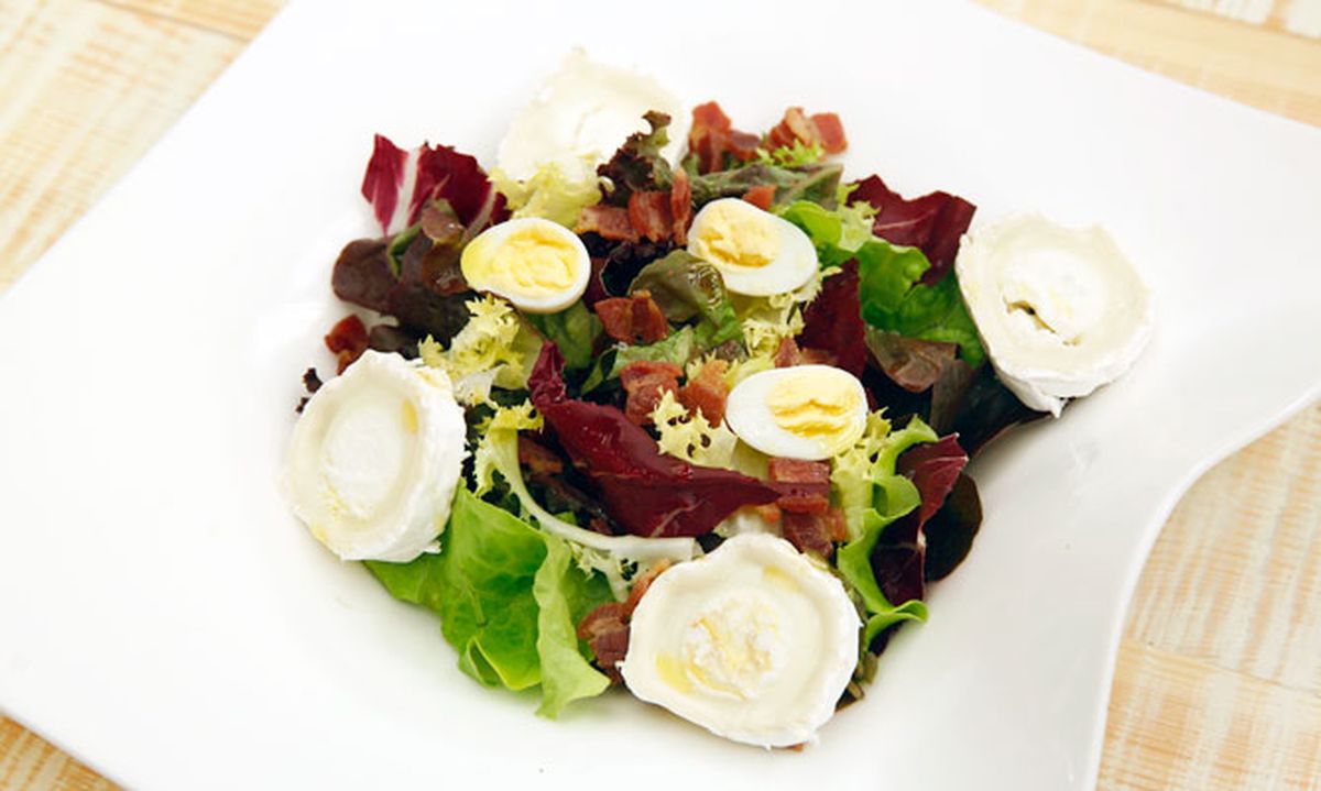 5447 2 Ensalada de bacon y queso de cabra xl