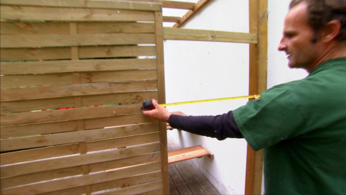 Adaptar rejilla de madera paso 1