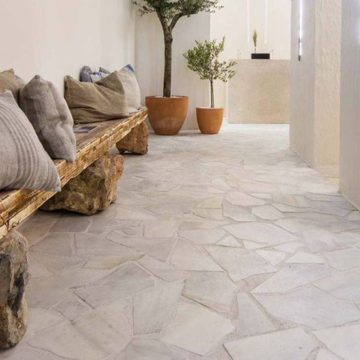 suelo piedra exterior pinterest Carlitos Gil