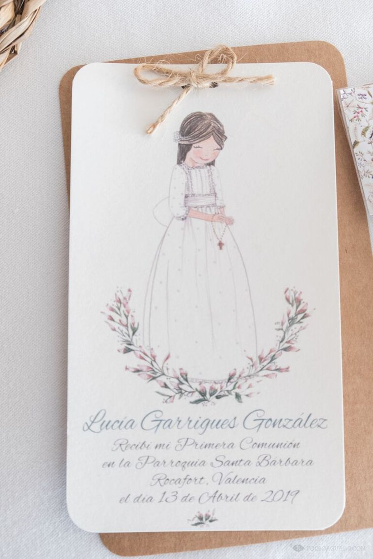 decoracion comunion ilustracion la comunion de maria