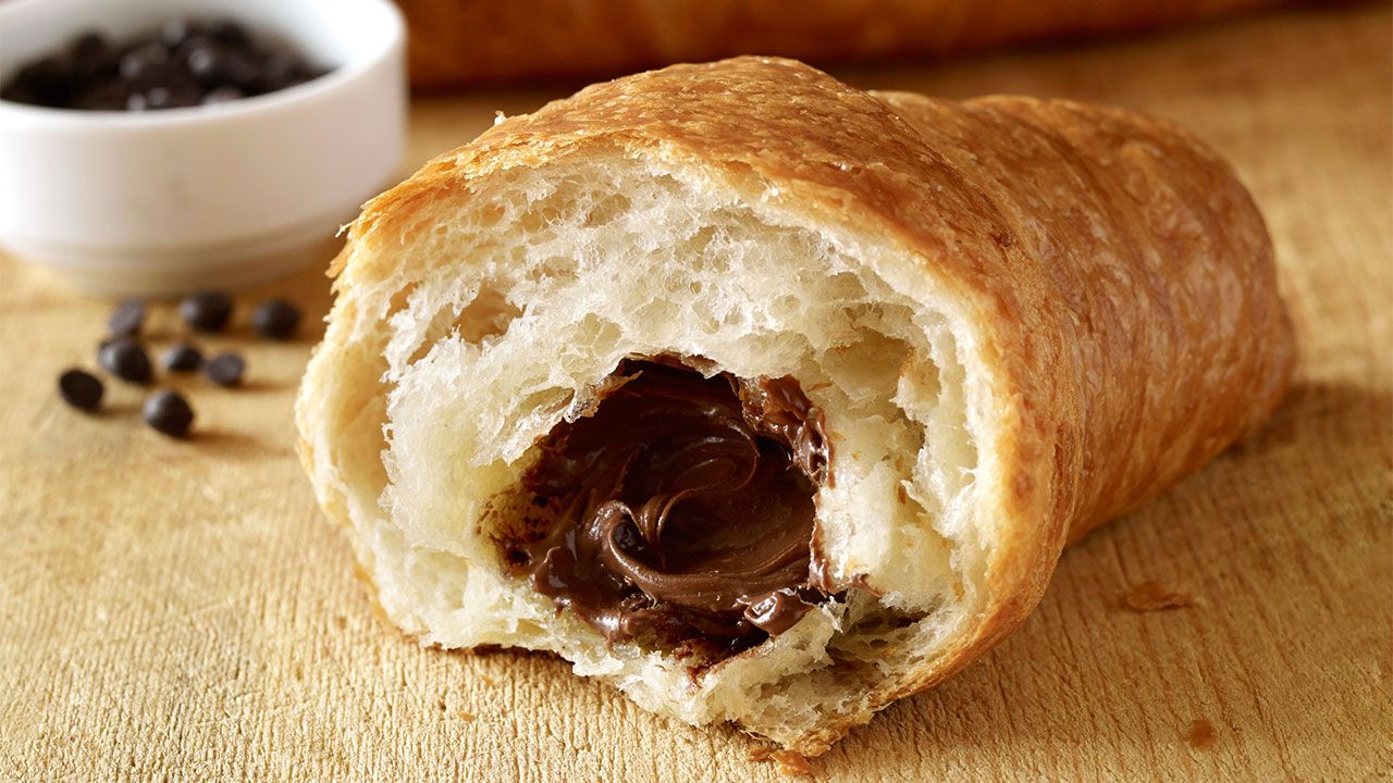 cocina recetas como hacer croissants cruasanes rellenos